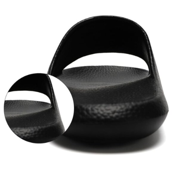 Slip on Unisex Slides Women Men Quick Drying Shower Slippers, Waterproof 42-43 - Picture 4 of 5